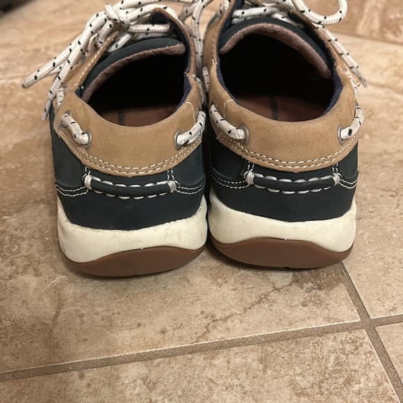 NWOT Rockport Works Sailing Club Leather Boat Shoe Sz 9.5 - Picture 4 of 8